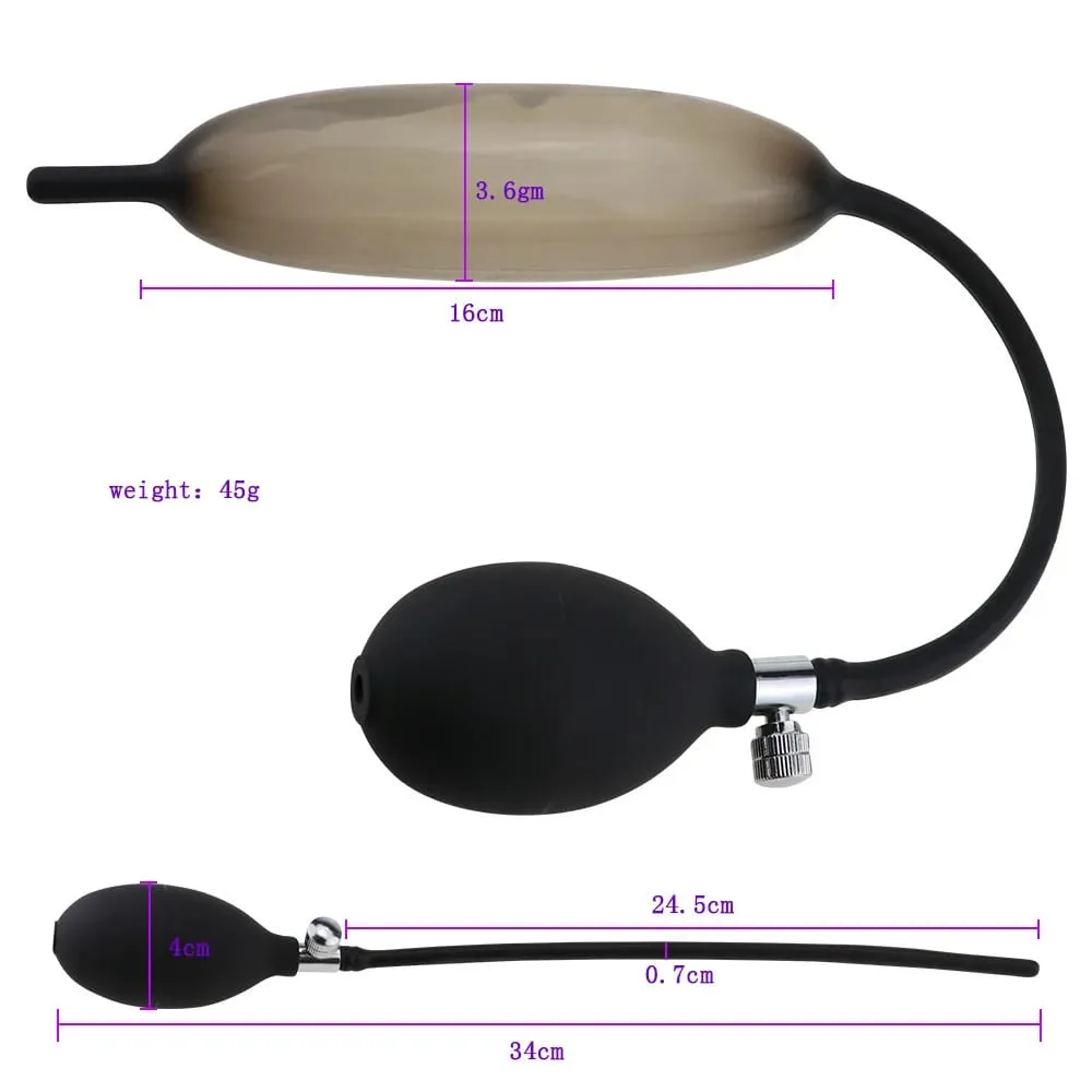Inflável uretra cateter dilatador expansível cavalo olho vara silicone pênis plug masturbador bdsm brinquedos sexuais para homens gay adulto