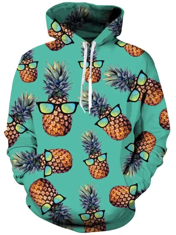 Men's Hoodies Animal Cat Print 3D Patternv Hooded Autumn Pullover Sweatshirt With Pocket Hoodie Streetwear Loose Comfortable
