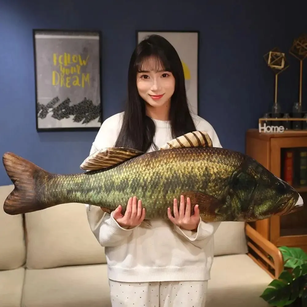 Almofada do sofá poleiro simulação peixe travesseiro recheado garoupa dos desenhos animados peixe macio pp algodão peixe anime travesseiro presentes