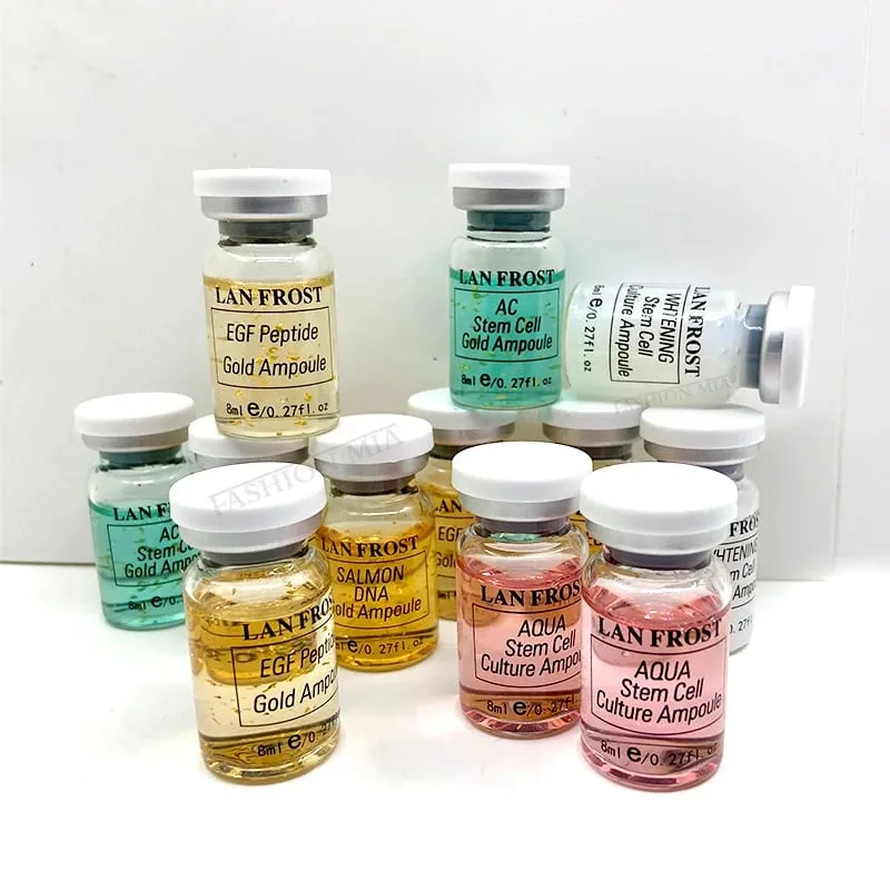 12pcs LAN FROST BB Cream Beginner Starter Kit 8ml Niacinamide Foundation Facial Skin Whitening Brightening CC Cream — image 4