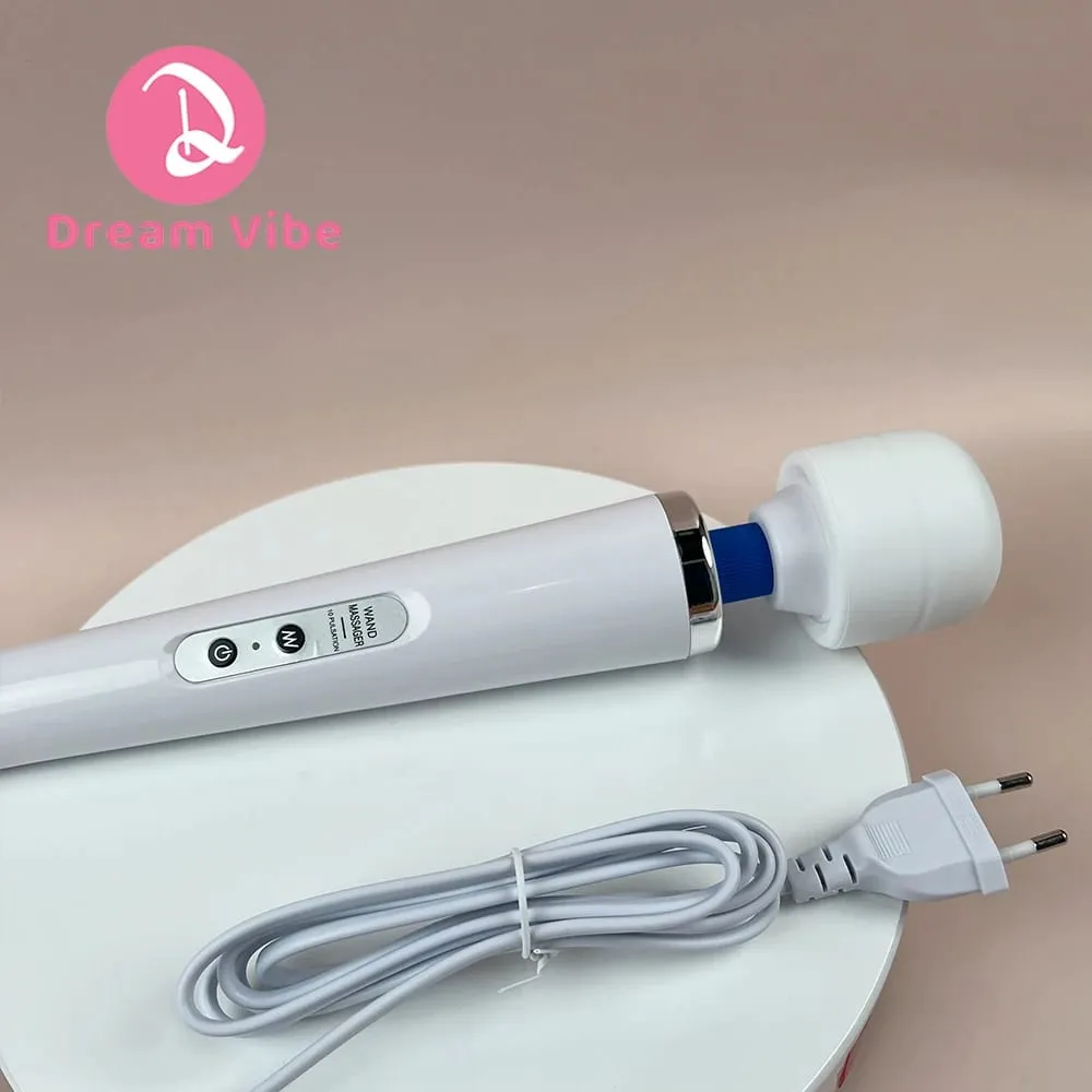 巨型魔杖交流供電超強震動器有線強力手持魔杖按摩器性玩具運動恢復肌肉酸痛