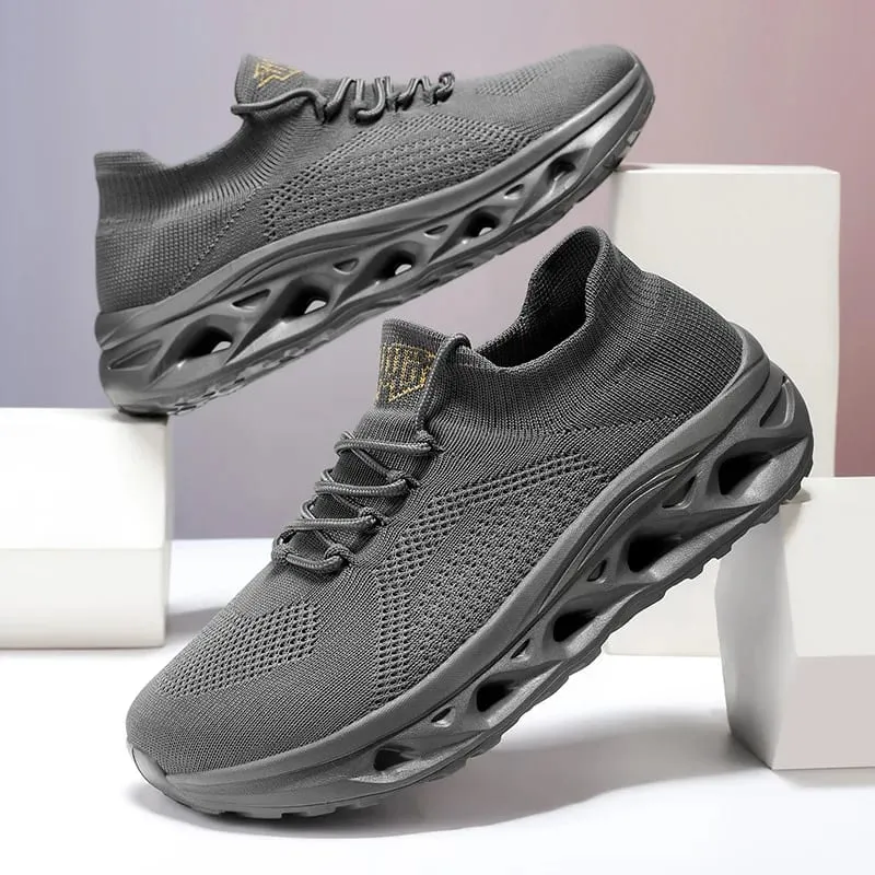 Sapatos De Caminhada Respiráveis ​​De Malha Leve Para Homens