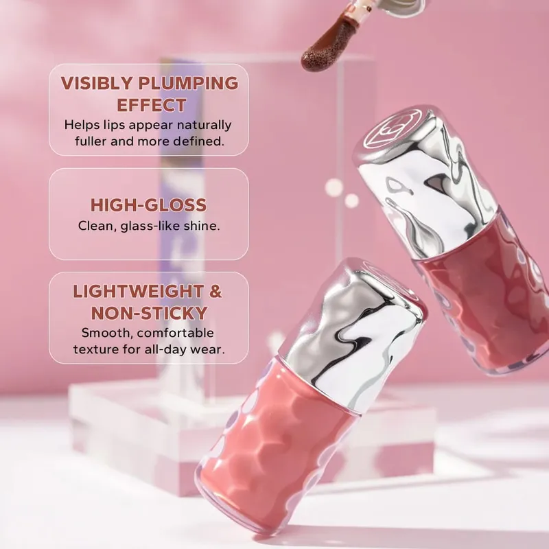 8pcs/set Daily Lip Beauty Set – 6 Blendable Lip Liners 1 Moisturizing Lip Gloss&1 Pencil Sharpener – Soft Long-Lasting Lip Kit