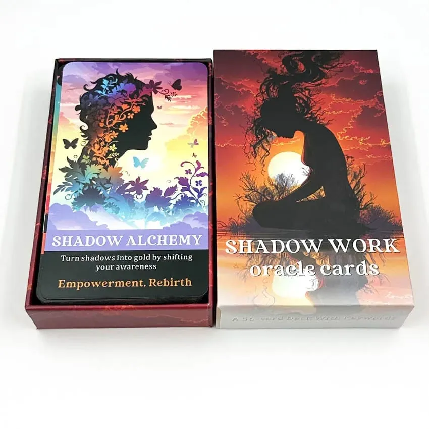 Shadow Work Oracle 卡 56Cards 12X7 CM 協助您了解您無意識的一面