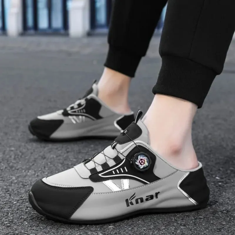 Tênis de plataforma de alta qualidade com malha respirável na moda para o verão, novos sapatos esportivos e de lazer masculinos em tamanhos grandes 39-48