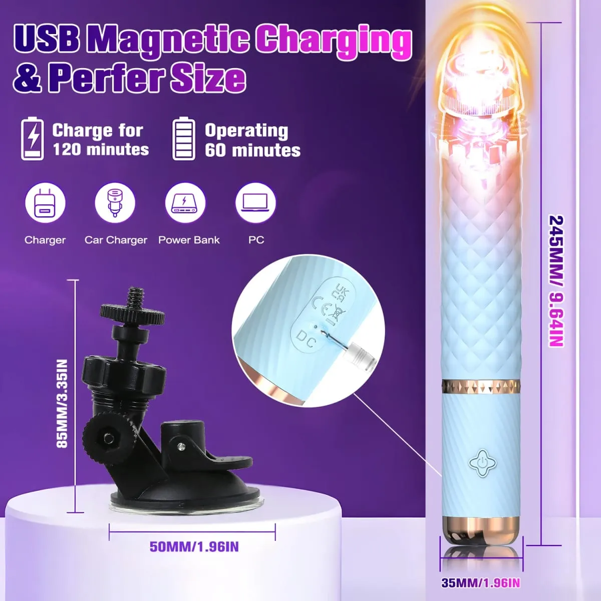 Vibrador realista de impulso telescópico automático, controle por aplicativo, máquina sexual, ponto g, estimulação do clitóris, brinquedos sexuais para mulheres