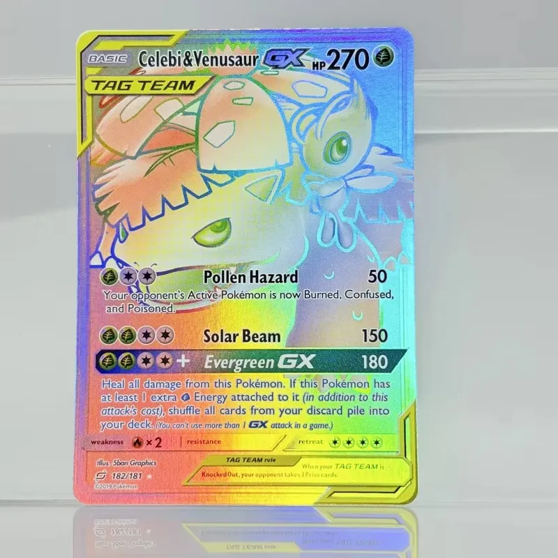 Coleção holográfica de negociação de jogos, cartões proxy ptcg, charizard, pikachu, mew ex, singl, pkm, cartões laminados, cartão proxy