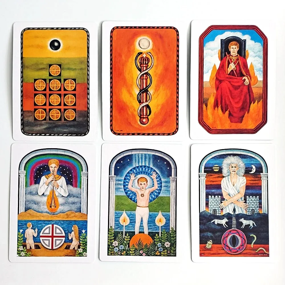The Jungian Tarot Deck 10.5*7.5cm in Rigid Box