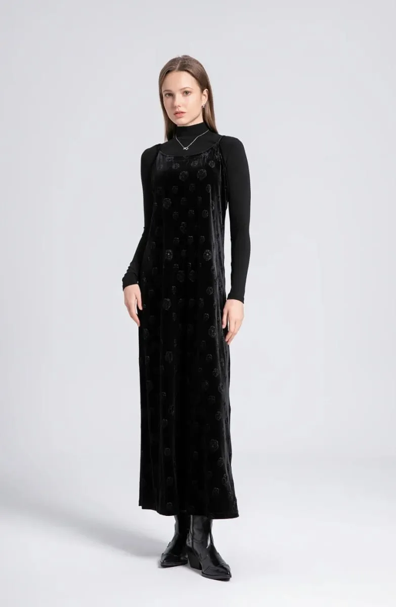AS 2024 roupas femininas de veludo outono-inverno vestido com alça ajustável + tops básicos + cardigã + vestido sem mangas (envio em 1 dia)
