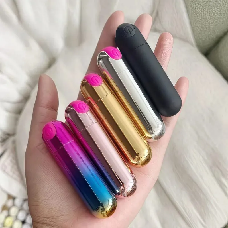 Poderoso carregador usb bala vibrador clitóris estimulador g-ponto vagina massagem adulto brinquedos sexuais eróticos para mulher masturbador feminino — image 2