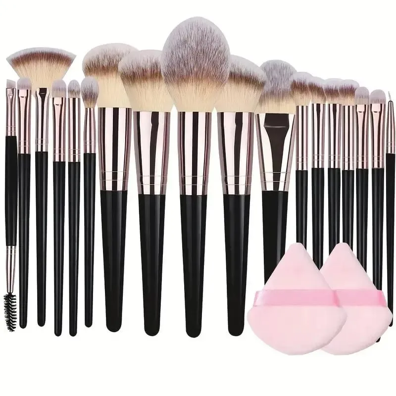 Professional 3-20PCS Makeup Brushes Set Eyeshadow Foundation Concealer Blending Blush Brush Kabuki Soft Fluffy Women Beauty Tool — image 15