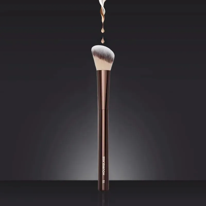 1 pc HG Pro Makeup brushes Powder contour Blusher Make up brush Highlight Bronzer exquisite Professional metal handle with box
