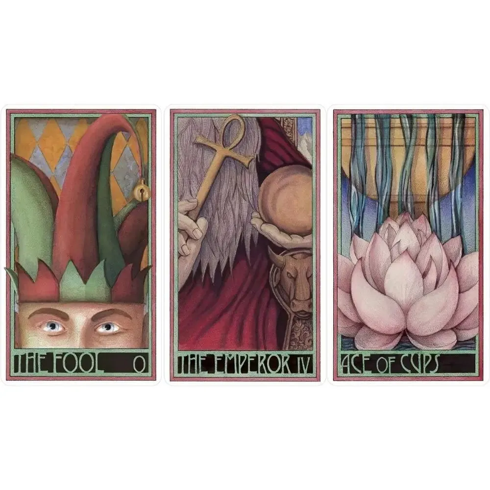 Jeu de Tarot Erenberg 12*7cm dans une boîte rigide, Illustrations intimes en gros plan-cartes de Tarot Standard, papier cartonné à Double gaufrage