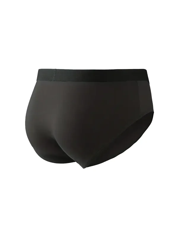 5PCS/SET Men's Underwear Solid Color Men's Briefs High Stretch Panties Breathable Fashion Men's Underpant Plus Size Briefs