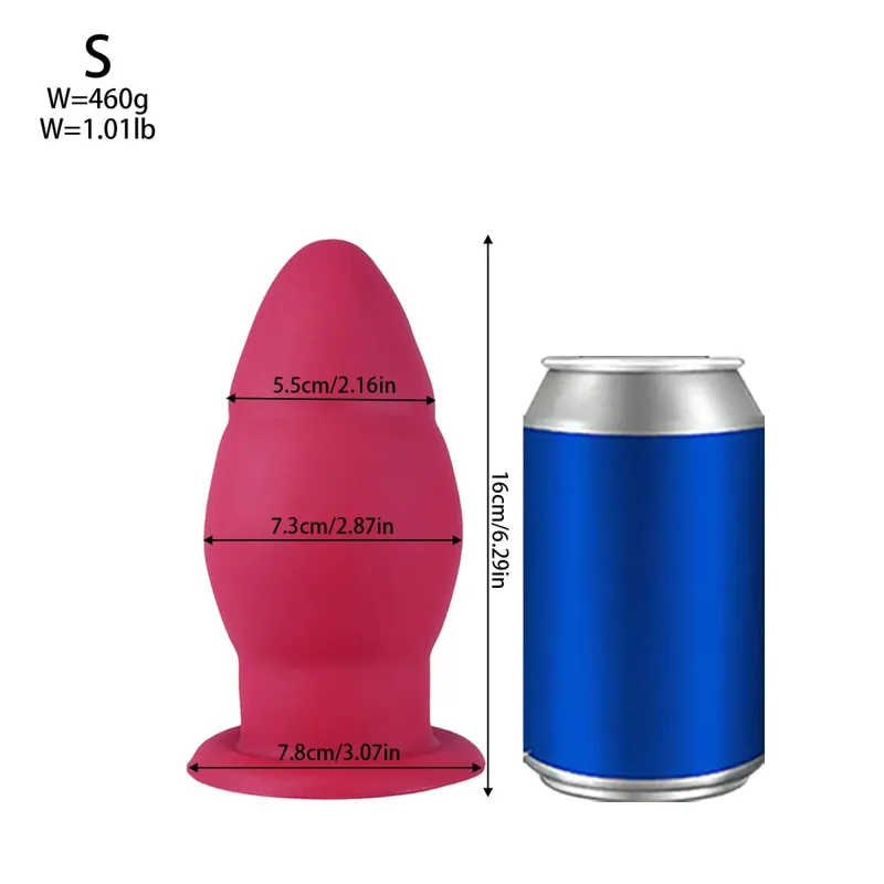 Grande silicone anal plug oversize dragão ovo expansão anal butt plug masturbador masculino e feminino brinquedos sexuais eróticos