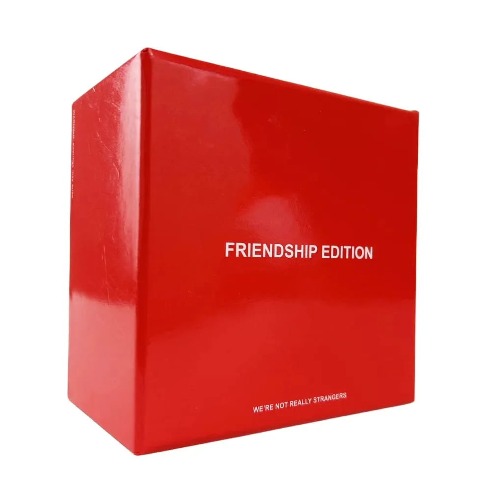 8 estilos NÃO SOMOS REALMENTE ESTRANHOS - um jogo de cartas interativo Amizade Family Couples Edition - Cartões de festa do melhor amigo