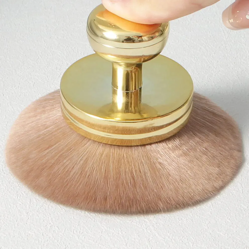 Pincéis de maquiagem Pincel de maquiagem Pincel de rosto Blush Cabeça grande Pincel de pó Cogumelo