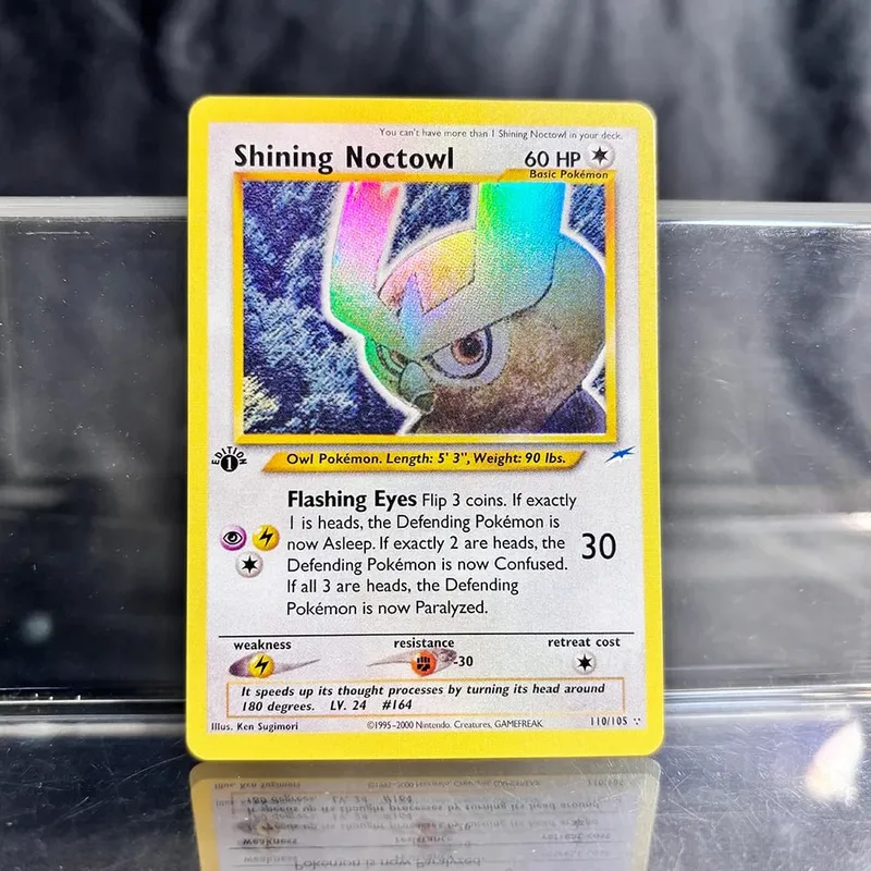 Coleção de negociação de jogos holográficos cartões proxy ptcg charizard pikachu mew ex singl pkm cartões de folha gengar vmax skyridge (sk)