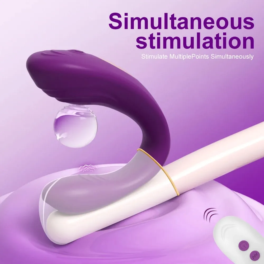 Vibrador de controle remoto feminino tipo u vibrador clitóris estimular g-ponto vagina massagem masturbação feminina brinquedos sexuais para mulher