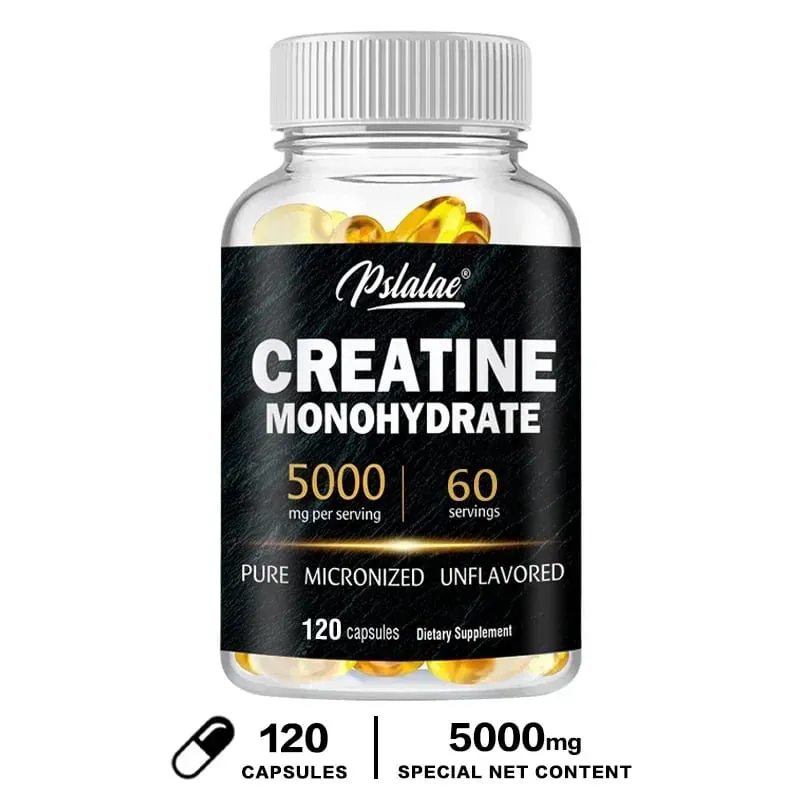 Creatine Monohydrate - Improves Athletic Performance Strength Endurance and Muscle BuildingSupplements