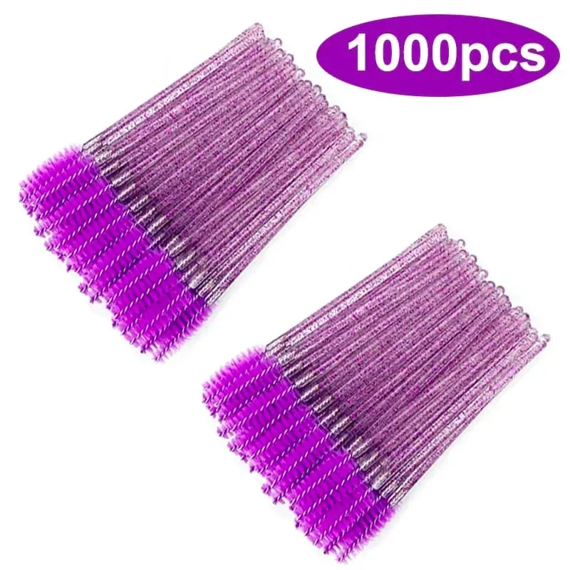 Wholesale 50/1000/2000pcs Spoolies Brushes Applicator Makeup Tools Eyelash Brush Mascara Wands Wholesale Eyebrow Lash Cleaning