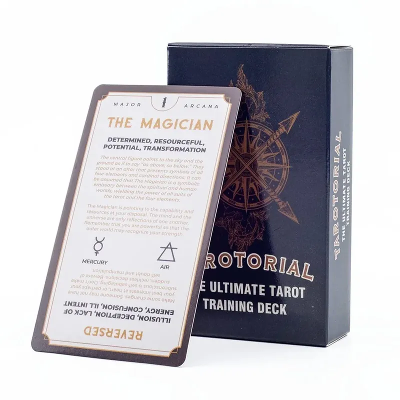 Cartas de história de alta qualidade, baralho de tarô oracle, jogos de tabuleiro para lazer e entretenimento, conjunto de 78 cartas, 10.3*6.1cm com guia pdf