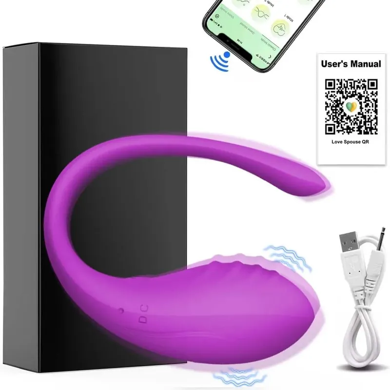 無線藍牙 G 點振動器女式假陽具 APP 遠端控制穿戴式陰蒂振動蛋女性內褲成人性玩具