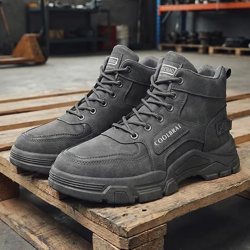 Primavera/verão tamanho grande moda meados de corte simples de alta qualidade durável confortável negócios casuais esportes ao ar livre sapatos masculinos