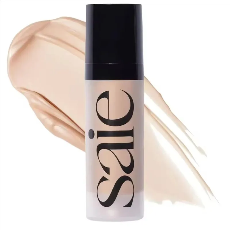 NOVO Saie Glowy Super Gel Starglow/Líquido Blush Hidratante Base de Maquiagem Marcador para Maquiagem Orvalhada Hidratante Antioxidante Repaire