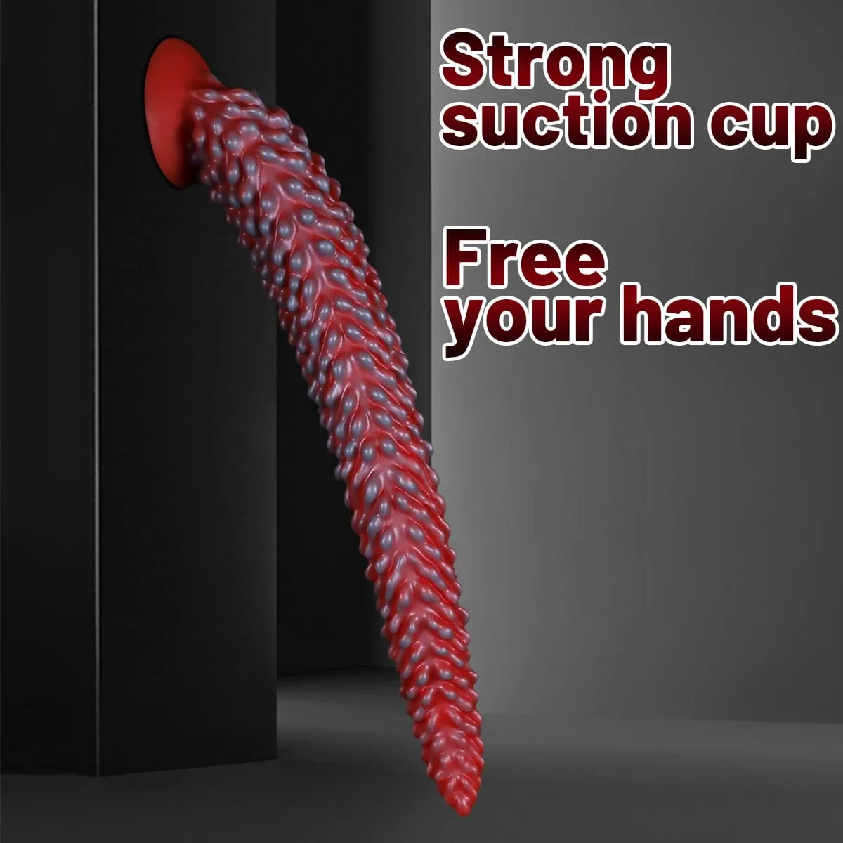 Enorme longo buttplug monstro tentáculo silicone anal plug vibrador com forte ventosa clitóris estimulação vagina brinquedos sexuais adultos