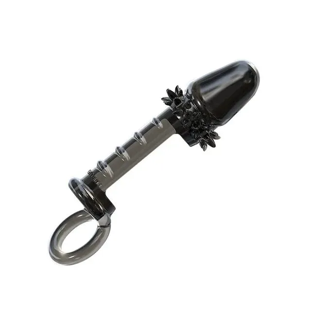Anel peniano de silicone super macio, bola para retardar a ejaculação, alongador de testículos, anel peniano triplo, brinquedos sexuais bdsm para homens
