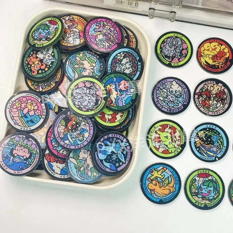 4cm pokemon acrílico peça redonda diy de alta aparência bonito dos desenhos animados periférico não material feito à mão pp clipe acessórios pikachu — image 3