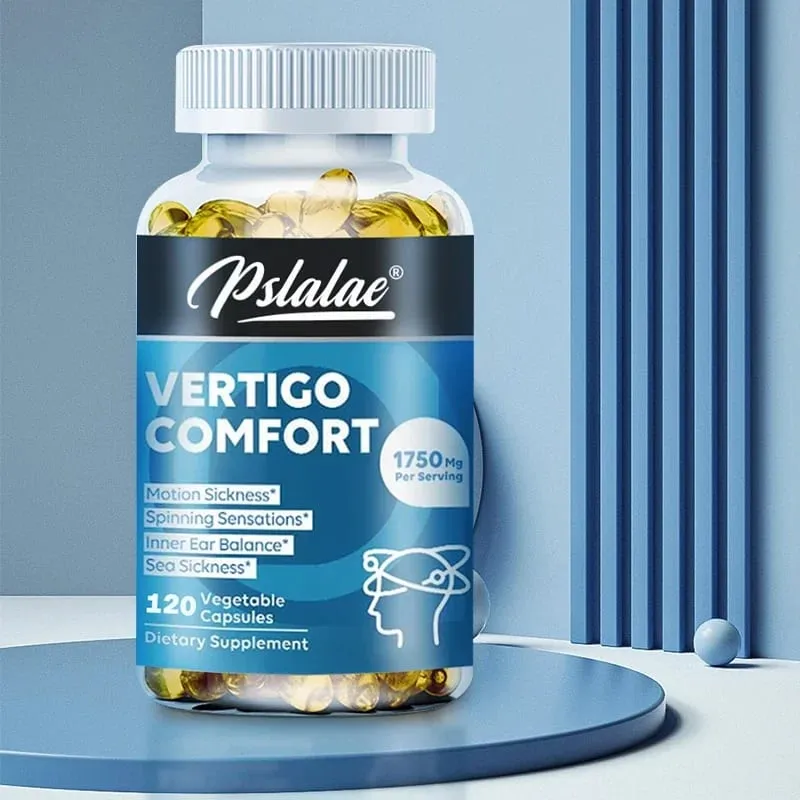 Vertigo Relief Capsules 1750mg Aids Inner Ear Balance Relieves Tinnitus Vertigo and Migraines Supplement