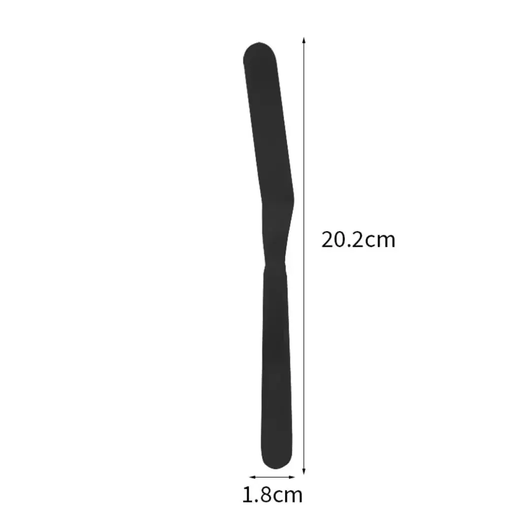 Utensílios de cozinha raspador de manteiga de aço inoxidável 8 tamanhos, espátula de confeiteiro para bolo, à prova de ferrugem, espalhador de geléia, pão