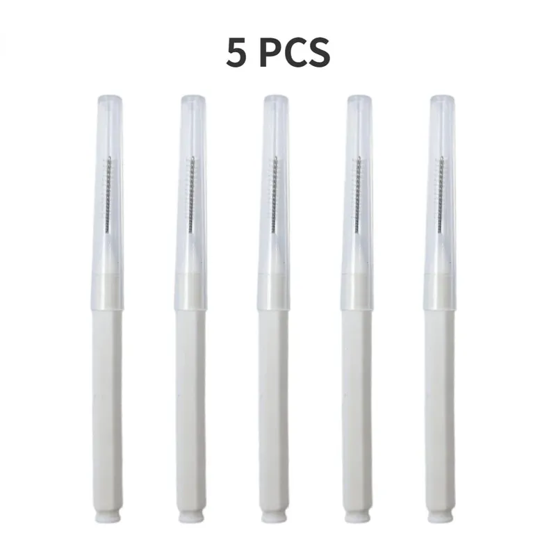 5/10/50 pçs mini escova de sobrancelha sobrancelha escova permanente escovas descartáveis ​​de levantamento de sobrancelha dobráveis ​​micro cílios escova aplicadores ferramentas