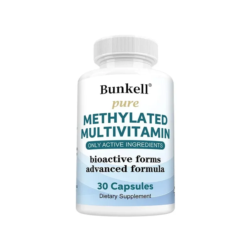 Suplemento multivitamínico metilado de alta potência com vitaminas C D B12 para apoiar a energia e o foco e manter a saúde do coração