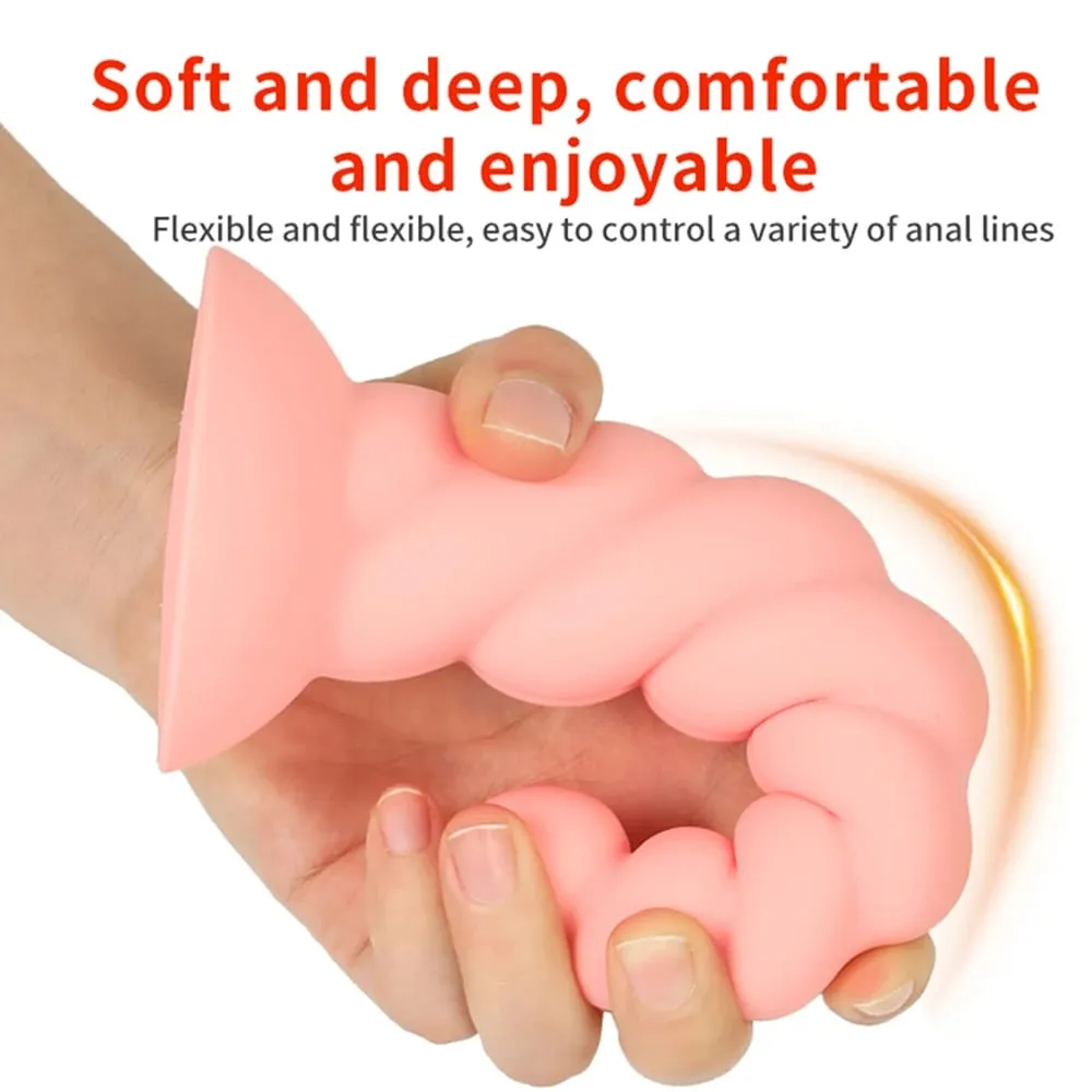Plugue anal vibrador com ventosa forte, massageador de próstata, plugue anal, produtos adultos, ferramenta de masturbação feminina, brinquedos sexuais para casal