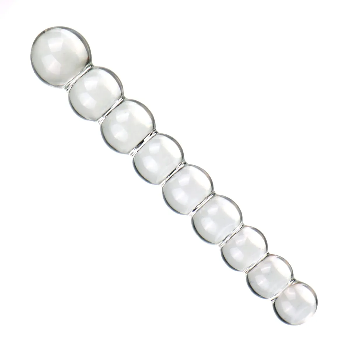 Plugue anal de vidro seis estilos puxando contas dupla utilização pequenos vibradores butt plugs masturbação dilatação posterior brinquedos sexuais adultos
