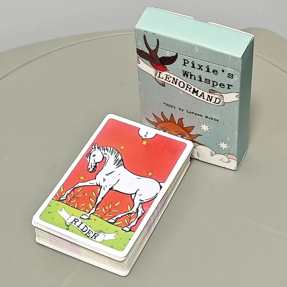 36 Pcs Lenormand Cards 9*6cm Pixie's Whisper Lenormand
