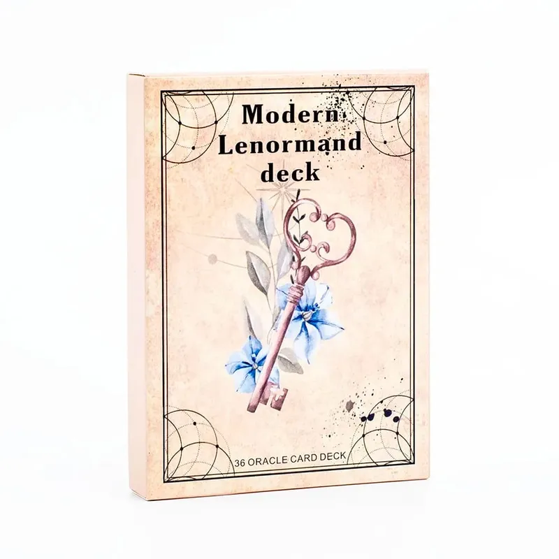 Baralho de tarô Tempest com tema oceano, conjunto de 78 cartas de adivinhação, 10,4 * 6,1 cm, lindamente projetado para jogos de tabuleiro e leitura de tarô