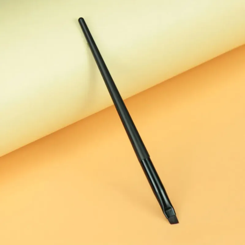 Up Tool Oblique Cosmetics Brush Beauty Blade Smink ecsetek Liner Szemöldökecset Szögletes Finom szemceruza ecsetek Lapos szemöldökecset