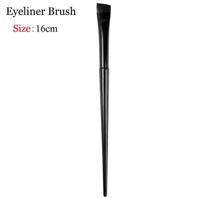 Professional Eyebrow Eyeliner Brushes Soft Angled Blade Thin Flat Contouring Brow Eye Liner Makeup Brush Women Eyes Makeup Tools