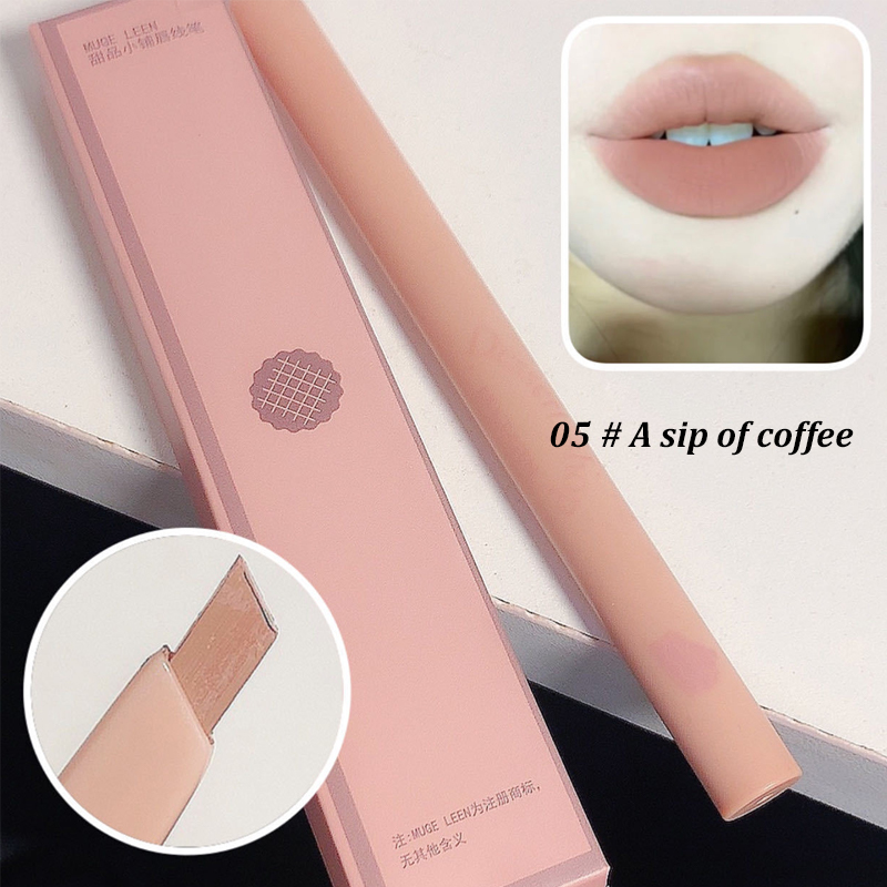 Sobremesa Lip Liner Rotação automática à prova d'água com duração sem contorno de cor caneta batom labial