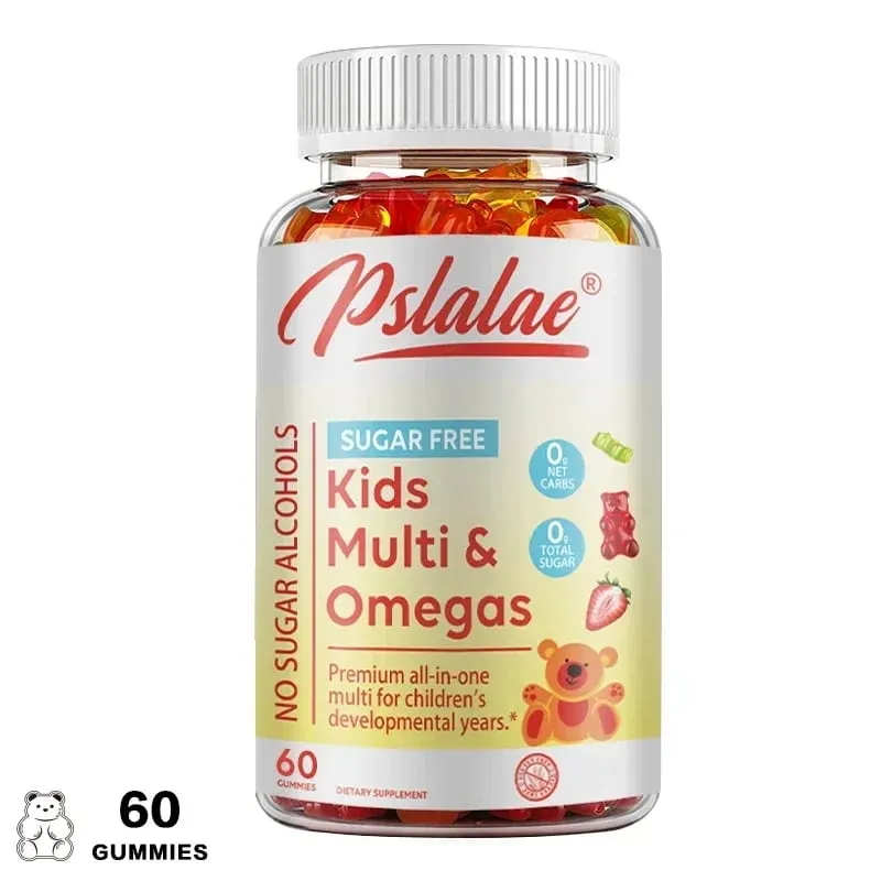 Gomas multivitamínicas infantis - Promovem o desenvolvimento do cérebro, aumentam a imunidade, aumentam a energia, mantêm a vitalidade e a saúde