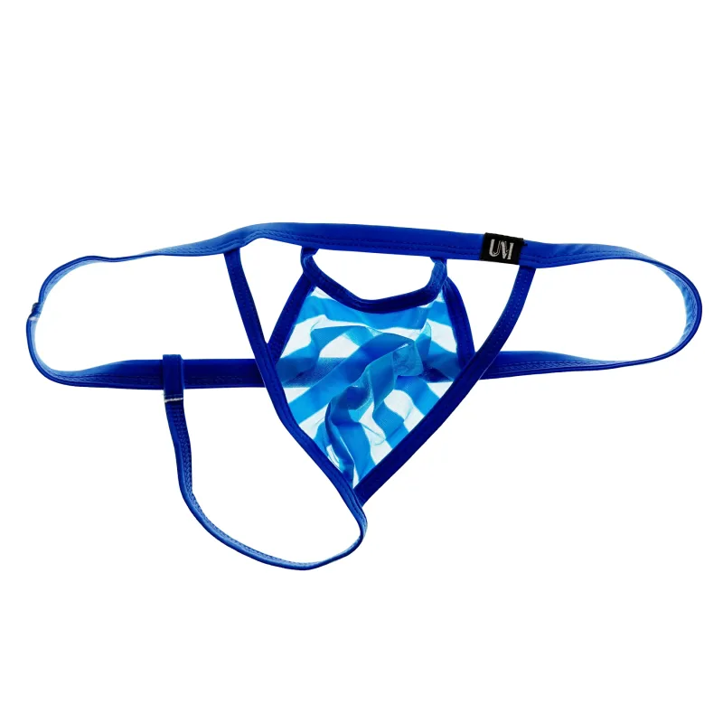 Nova malha transparente de cintura baixa masculina t-back tanga fina estiramento macio respirável leve sexy roupa interior