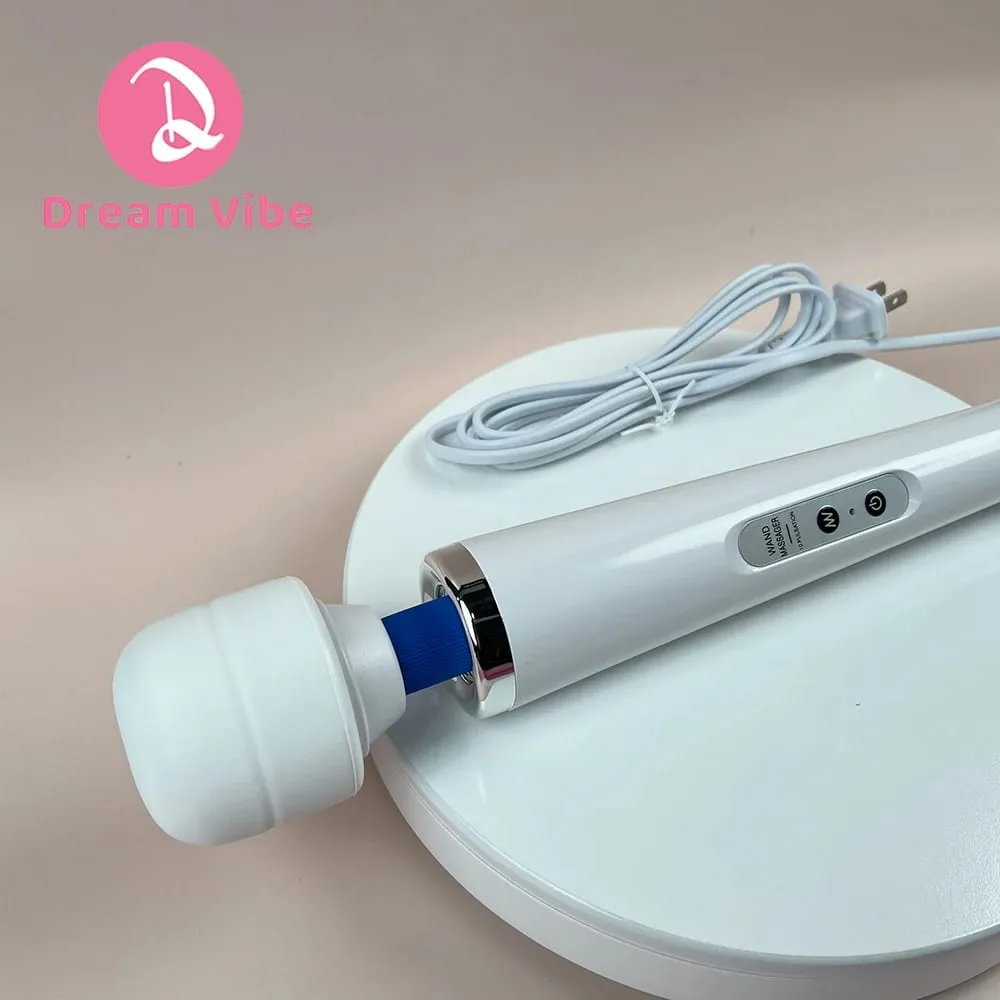 巨型魔杖交流供電超強震動器有線強力手持魔杖按摩器性玩具運動恢復肌肉酸痛