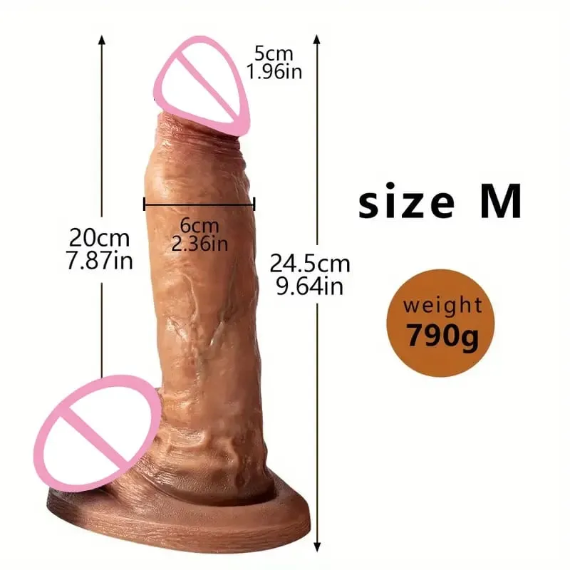 Enorme grosso realista vibrador grande pênis dupla penetração anal plug vagina masturbador falso pau adulto brinquedo sexual para mulheres sexuales
