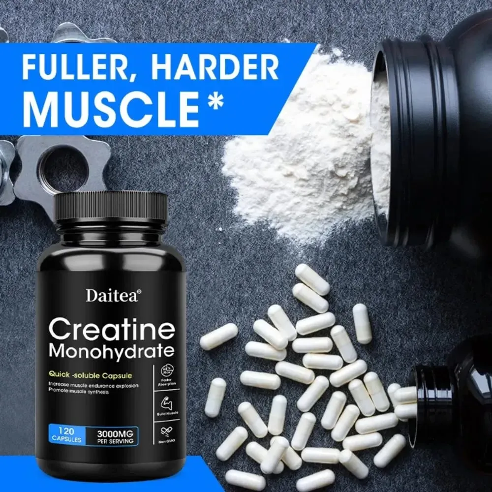 Monohidrato de Creatina - Melhora o Desempenho, Crescimento e Recuperação Muscular