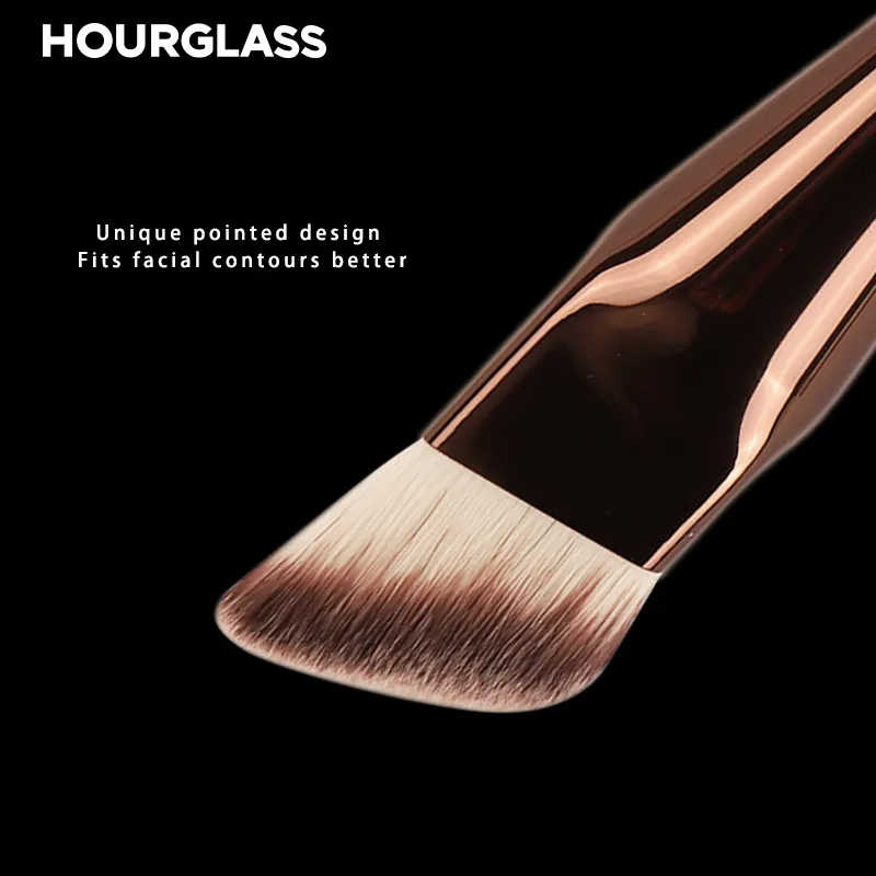 Pincéis de base líquida angular, creme de base, blush, base, ferramenta de maquiagem-022
