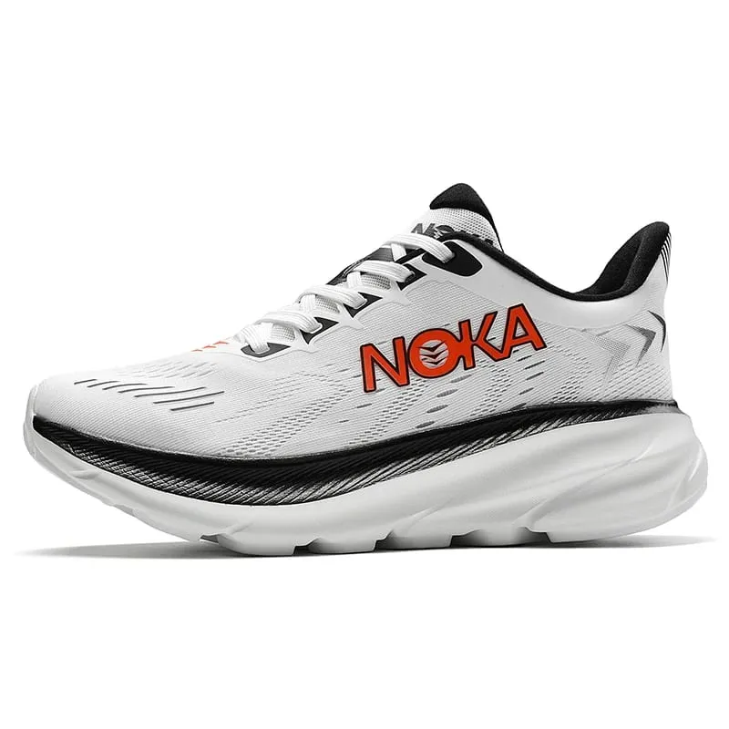 Sapatos de corrida masculinos jogging respirável malha amortecimento antiderrapante ao ar livre sapatos de luxo casal treinador tênis de corrida fora de estrada sapatos — image 13